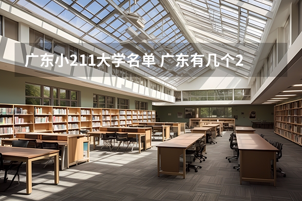 广东小211大学名单 广东有几个211大学