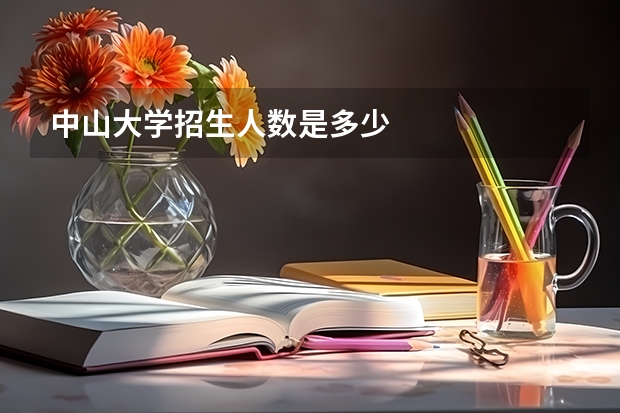 中山大学招生人数是多少