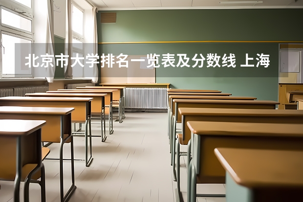 北京市大学排名一览表及分数线 上海商学院录取分数线