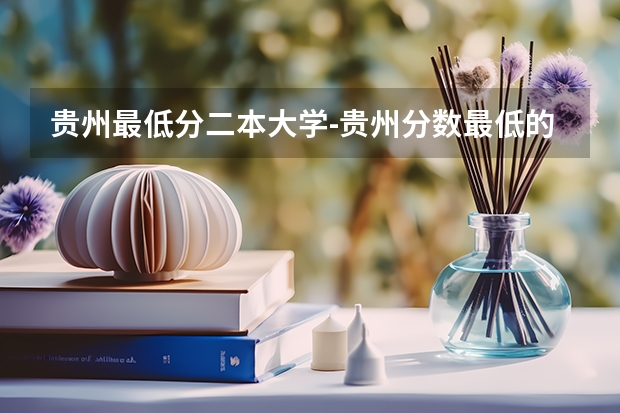 贵州最低分二本大学-贵州分数最低的本科大学公办（文理科） 分数较低的211大学名单