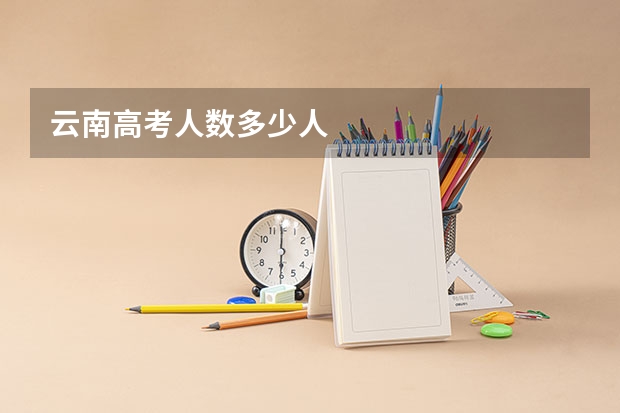 云南高考人数多少人