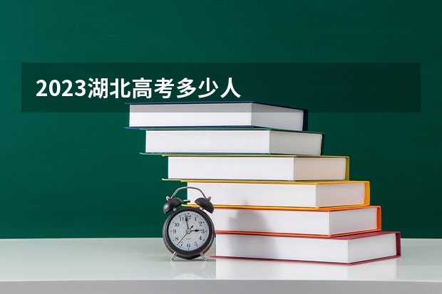 2023湖北高考多少人